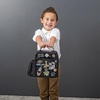 image:imageFit amp Fresh DIY Sticker Lunch Bag For Kids Insulated Lunch Box For Kids Boys amp Girls With 3 Matching Snack Containers amp 2 Sticker Sets School Lunch Box BlackBlack