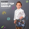 image:imageFit amp Fresh Insulated Lunch Box For Kids Boys amp Girls Lunch Bag For Kids With 2 Reusable Snack Bags School Lunch BoxAstronaut