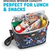 image:imageFit amp Fresh Insulated Lunch Box For Kids Boys amp Girls Lunch Bag For Kids With 2 Reusable Snack Bags School Lunch BoxAstronaut