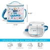 image:imageFit amp Fresh Insulated Lunch Box For Kids Boys amp Girls Lunch Bag For Kids With 2 Reusable Snack Bags School Lunch BoxBee The Change
