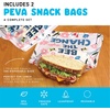 image:imageFit amp Fresh Insulated Lunch Box For Kids Boys amp Girls Lunch Bag For Kids With 2 Reusable Snack Bags School Lunch BoxBee The Change