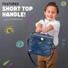image:imageFit amp Fresh Insulated Lunch Box For Kids Boys amp Girls Lunch Bag For Kids With 2 Reusable Snack Bags School Lunch BoxDinosaur