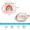 image:imageFit amp Fresh Insulated Lunch Box For Kids Boys amp Girls Lunch Bag For Kids With 2 Reusable Snack Bags School Lunch BoxRainbow