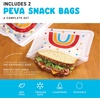 image:imageFit amp Fresh Insulated Lunch Box For Kids Boys amp Girls Lunch Bag For Kids With 2 Reusable Snack Bags School Lunch BoxRainbow