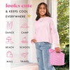 image:imageFit amp Fresh Luna Insulated Kids Lunch Box for Girls Floral Bow Lunch Tote  Easy Carry Handle BPAFree EasytoClean  Kids Lunch Bag Back to School Preschool Kindergarten Cute for Girls amp TweensSweet Pink Block Print