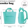 image:imageFit amp Fresh Mari Insulated Soft Backpack Cooler Tote 12Can CapacityTeal