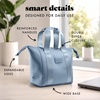 image:imageFit amp Fresh Remi Neoprene Lunch Bag for Women wIce Pack amp Containers  Machine Washable Lunch Box For Women Self Insulating Durable Neoprene Large Capacity For Nurses Teachers School WorkBlue