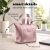 image:imageFit amp Fresh Remi Neoprene Lunch Bag for Women wIce Pack amp Containers  Machine Washable Lunch Box For Women Self Insulating Durable Neoprene Large Capacity For Nurses Teachers School WorkMauve