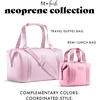 image:imageFit amp Fresh Remi Neoprene Lunch Bag for Women wIce Pack amp Containers  Machine Washable Lunch Box For Women Self Insulating Durable Neoprene Large Capacity For Nurses Teachers School WorkPink