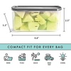 image:imageFit amp Fresh Small Plastic Containers With Lids 16 oz Small Snack Containers With Lids For Adults and Kids Reusable Leakproof Dressing and Condiment Containers With Two Attachable Ice Packs 4PK Light2 Cup