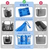 image:imageFit amp Fresh The Shore Thing XL Marine Grade Mesh Beach Bag Extra Large Beach Tote Durable Sandproof Oversized Pool BagMarina Blue