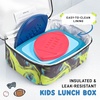 image:imageFit amp Fresh x Pipsticks Insulated Kids Lunch Bag wIncluded Sticker Sheet  Bottle Pocket Easy Carry Handle BPAFree EasytoClean LeakResistant Kids Lunch Bag School Toddler Lunch BoxBlack