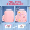 image:imageFit amp Fresh x Pipsticks Insulated Kids Lunch Bag wIncluded Sticker Sheet  Bottle Pocket Easy Carry Handle BPAFree EasytoClean LeakResistant Kids Lunch Bag School Toddler Lunch BoxPink Gingham