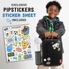 image:imageFit amp Fresh x Pipsticks Insulated Kids Lunch Bag wIncluded Sticker Sheet  Bottle Pocket Easy Carry Handle BPAFree EasytoClean LeakResistant Kids Lunch Bag School Toddler Lunch BoxBlack