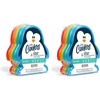 image:imageFit amp Fresh Cool Coolers Reusable Kids Lunch Box Ice Packs 4pk  Shaped Character Ice Packs for Kids Slim Design for Lunch Bags amp Coolers Quick Freeze BPAFree Pink BowsPenguin  8 PK