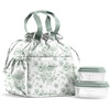 Sage Floral Toile