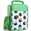image:imageFit amp Fresh Customizable Kids Lunch Box for Girls  6 Cute Charms Included  Bottle Pocket BPAFree EasytoClean LeakResistant  Insulated Kids Lunch Bag School Compatible w Shoe CharmsPitch Break Soccer