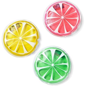 image:imageCool Coolers Boo Boo Flexible Gel Ice Packs 4x4 Reusable Cold Compress for Minor Injuries Cold Packs for Injuries Kids Ice Packs for Boo Boos 3 Pack DinoAssorted Fruit
