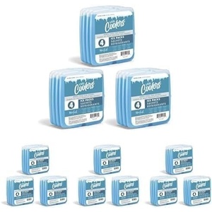 image:imageCool Coolers by Fit amp Fresh Slim Ice Packs Quick Freeze Reusable Ice Packs for Lunch Boxes amp Coolers LongLasting Space Saving Lunch Ice Packs Blue 4PkBlue 12 PK