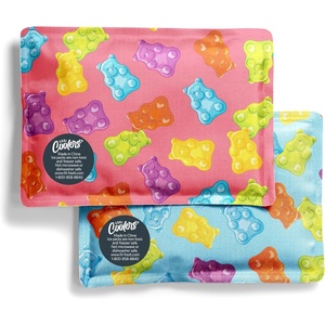 image:imageFit amp Fresh Cool Coolers Soft Ice Packs for Lunch Bags amp Coolers 2pk  LongLasting Reusable Ice Packs Flexible BPAFree Freezer Packs for Lunch Boxes Work School Breastmilk amp TravelGummy Bears 2 Pack