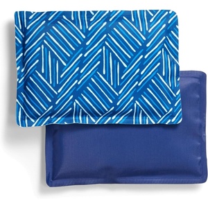 image:imageFit amp Fresh Cool Coolers Soft Ice Packs for Lunch Bags amp Coolers 2pk  LongLasting Reusable Ice Packs Flexible BPAFree Freezer Packs for Lunch Boxes Work School Breastmilk amp TravelNavy Sketch Weave  Blue