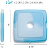 image:imageCool Coolers by Fit  Fresh 4 Pack Slim Ice Packs Space Saving Reusable Ice Packs for Lunch Boxes or CoolersBlue 12 PK