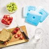 image:imageCool Coolers by Fit  Fresh 4 Pack Slim Ice Packs Space Saving Reusable Ice Packs for Lunch Boxes or CoolersBlue 12 PK