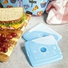 image:imageCool Coolers by Fit  Fresh 4 Pack Slim Ice Packs Space Saving Reusable Ice Packs for Lunch Boxes or CoolersBlue 12 PK