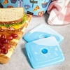 image:imageCool Coolers by Fit  Fresh 4 Pack Slim Ice Packs Space Saving Reusable Ice Packs for Lunch Boxes or CoolersBlue 8 PK