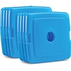 image:imageCool Coolers by Fit  Fresh 4 Pack Slim Ice Packs Space Saving Reusable Ice Packs for Lunch Boxes or CoolersBlue 8 Pack