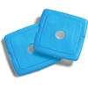 image:imageCool Coolers by Fit  Fresh 4 Pack Slim Ice Packs Space Saving Reusable Ice Packs for Lunch Boxes or CoolersBlue 8 Pack