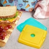 image:imageCool Coolers by Fit  Fresh 4 Pack Slim Ice Packs Space Saving Reusable Ice Packs for Lunch Boxes or CoolersMulti Color 4 Pack