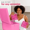 image:imageCool Coolers by Fit amp Fresh Fashion XL Reusable Ice Packs for Coolers 2pk  LongLasting Powerful Freeze Space Saving BPAFree Stylish Freezer Packs for Cooler Lunch Boxes School Camping amp BeachHot Pink  Large 3PK