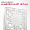 image:imageCool Coolers by Fit amp Fresh Fashion XL Reusable Ice Packs for Coolers 2pk  LongLasting Powerful Freeze Space Saving BPAFree Stylish Freezer Packs for Cooler Lunch Boxes School Camping amp BeachPearl White  Large 4PK