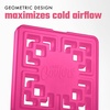 image:imageCool Coolers by Fit amp Fresh Fashion XL Reusable Ice Packs for Coolers 2pk  LongLasting Powerful Freeze Space Saving BPAFree Stylish Freezer Packs for Cooler Lunch Boxes School Camping amp BeachHot Pink  XLarge 2PK