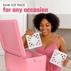 image:imageCool Coolers by Fit amp Fresh Fashion XL Reusable Ice Packs for Coolers 2pk  LongLasting Powerful Freeze Space Saving BPAFree Stylish Freezer Packs for Cooler Lunch Boxes School Camping amp BeachPearl White  Large 3PK