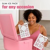 image:imageCool Coolers by Fit amp Fresh Fashion XL Reusable Ice Packs for Coolers 2pk  LongLasting Powerful Freeze Space Saving BPAFree Stylish Freezer Packs for Cooler Lunch Boxes School Camping amp BeachPearl White  XLarge 4PK