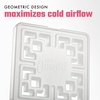 image:imageCool Coolers by Fit amp Fresh Fashion XL Reusable Ice Packs for Coolers 2pk  LongLasting Powerful Freeze Space Saving BPAFree Stylish Freezer Packs for Cooler Lunch Boxes School Camping amp BeachPearl White  XLarge 2PK