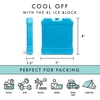 image:imageCool Coolers by Fit amp Fresh XL Reusable Cooler Ice BlockBlue Block