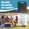 image:imageCool Coolers by Fit amp Fresh XL Tire Reusable Ice Packs for Coolers 3pk  Powerful Freeze LongLasting Chill BPAFree Ice Pack for Coolers w Handle  Camping Travel Lunch Beach Tailgating3