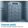 image:imageCool Coolers by Fit amp Fresh XL Tire Reusable Ice Packs for Coolers 3pk  Powerful Freeze LongLasting Chill BPAFree Ice Pack for Coolers w Handle  Camping Travel Lunch Beach Tailgating3