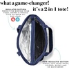 image:imageFit amp Fresh 2in1 Insulated Lunch amp Travel ToteNavy