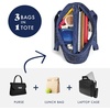 image:imageFit amp Fresh 2in1 Insulated Lunch amp Travel ToteSimplified Navy