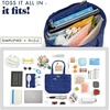 image:imageFit amp Fresh 2in1 Insulated Lunch amp Travel ToteSimplified Navy