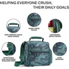 image:imageFit amp Fresh BREE Meal Prep Lunch Box With Containers Ice Pack and Shaker Bottle For Men and Women 6pc Meal Prep Kit Lunch Bag With Containers Included MauveCamo Pine