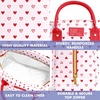 image:imageFit amp Fresh Bloomington Lunch Bag for Women  Insulated Large Lunch Box for Work with Containers LeakResistant StainResistant Zipper Closure All Smiles Bubble GumHeart Print