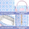 image:imageFit amp Fresh Bloomington Lunch Bag for Women  Insulated Large Lunch Box for Work with Containers LeakResistant StainResistant Zipper Closure StrawberryBubble Gum