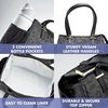 image:imageFit amp Fresh Copley Insulated Lunch Bag for Women wContainers  Large Capacity Lunch Box for Women with Bottle Pockets Meal Prep Lunch Tote For Nurses Work Lunch Tote for TeachersBlack Feline Fine