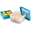 image:imageFit amp Fresh Divided Carrier with Removable Ice Lunch Pack 575 x 6 x 3625 Colors may varyDivided Lunch Pack Carrier w Ice Pack