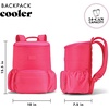 image:imageFit amp Fresh Insulated Backpack Soft Cooler  LeakResistant Beach amp Travel Bag for Women 24 Can Capacity Picnic amp Cooler BagHot Pink